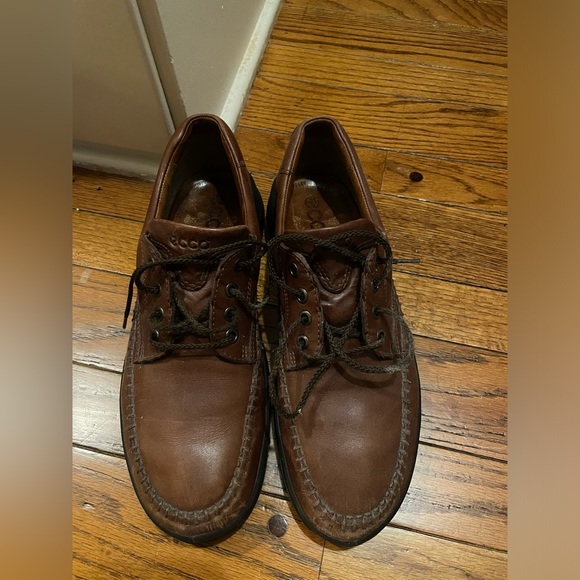 Ecco men’s brown shoes - size 43 - Picture 2 of 5